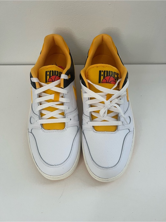 Nike Other - Nike Men's White and Yellow Low-Top Sneakers with Black Accents